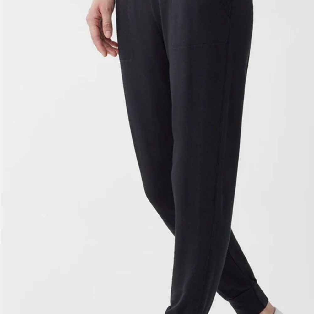 Splendid Black Drawstring Lounge Pants - image 3